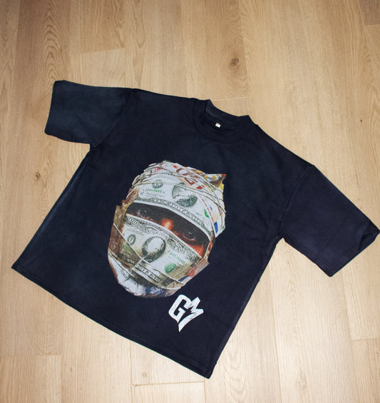Worldwide Currency Oversized Tee